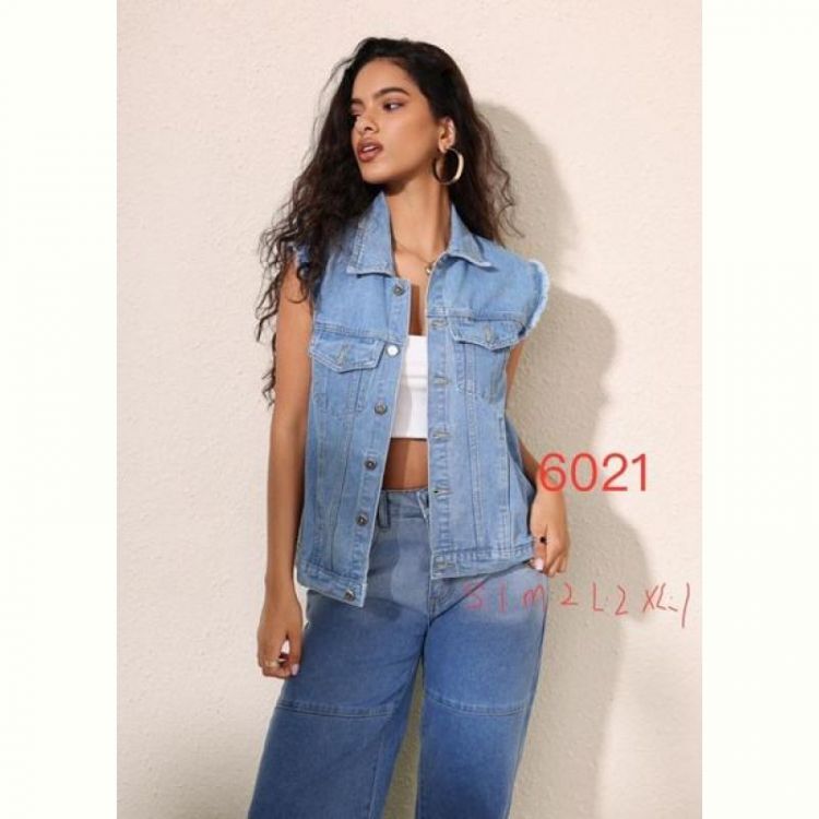 Купить Жилетка NewJeans 6021 l.blue на obuv-plus.com.ua