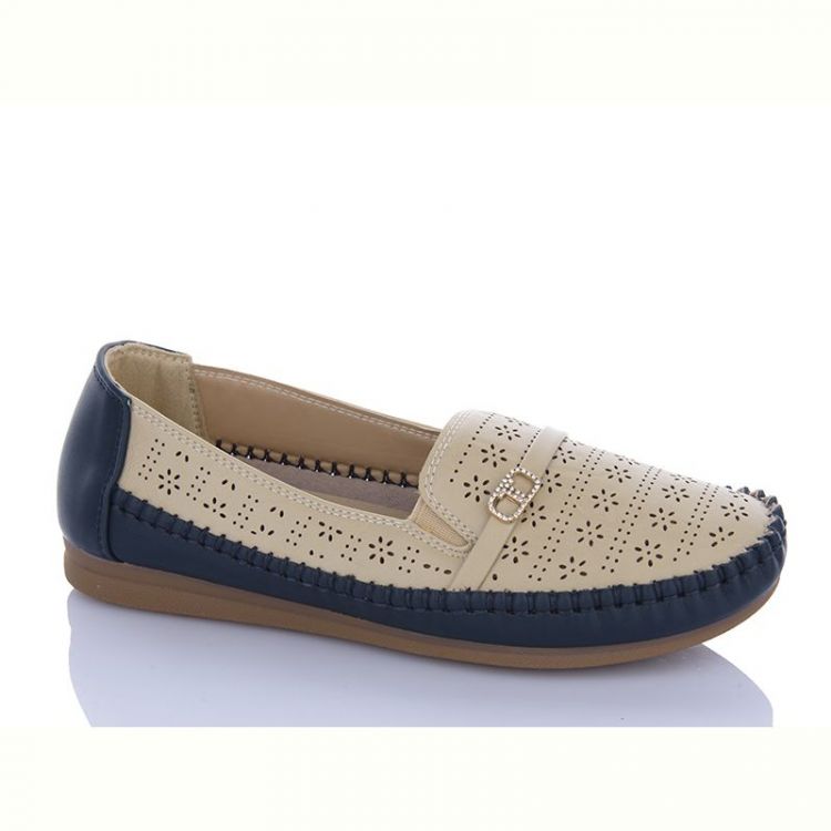 Купить Туфли Lavila 916 beige-blue на obuv-plus.com.ua