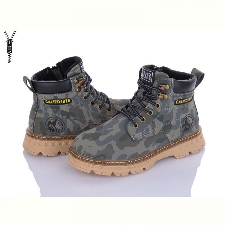 Купить Ботинки Angel Y160-B8090-1 army green на obuv-plus.com.ua