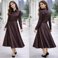 Купить Юбка Karolina KR503 brown на obuv-plus.com.ua