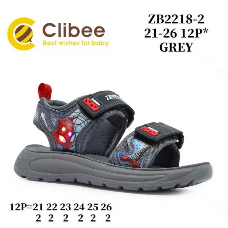 Купить Босоножки Clibee Ap-ZB2218-2 Grey на obuv-plus.com.ua