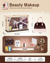 Купить G560278-S1 Дитячий ігровий набір аксесуарів ANDINA «Beauty Makeup» сумочка, хустинка, годинник тіні, сережки, помада, гаманець на obuv-plus.com.ua