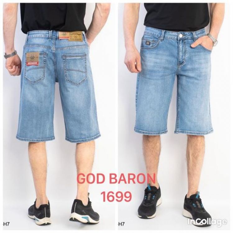 Купить Шорты God Baron 1699 l.blue на obuv-plus.com.ua