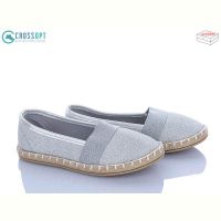 Купить Слипоны CrossOpt DD457-1 silver на obuv-plus.com.ua
