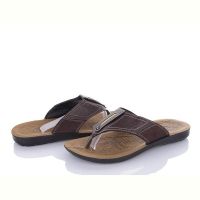 Купить Шлепанцы Oskar 6-B5013E brown на obuv-plus.com.ua