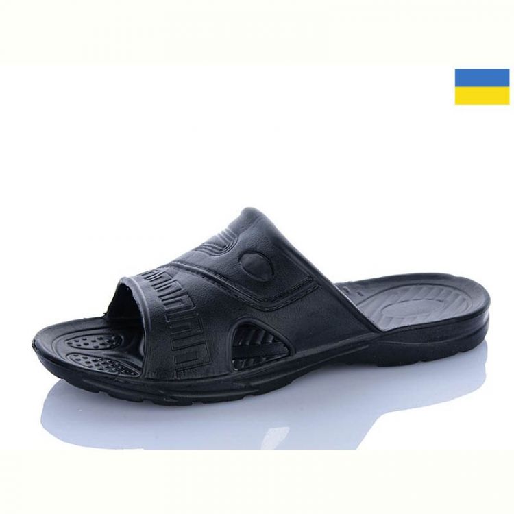Купить Шлепанцы Cross B3 чорний на obuv-plus.com.ua