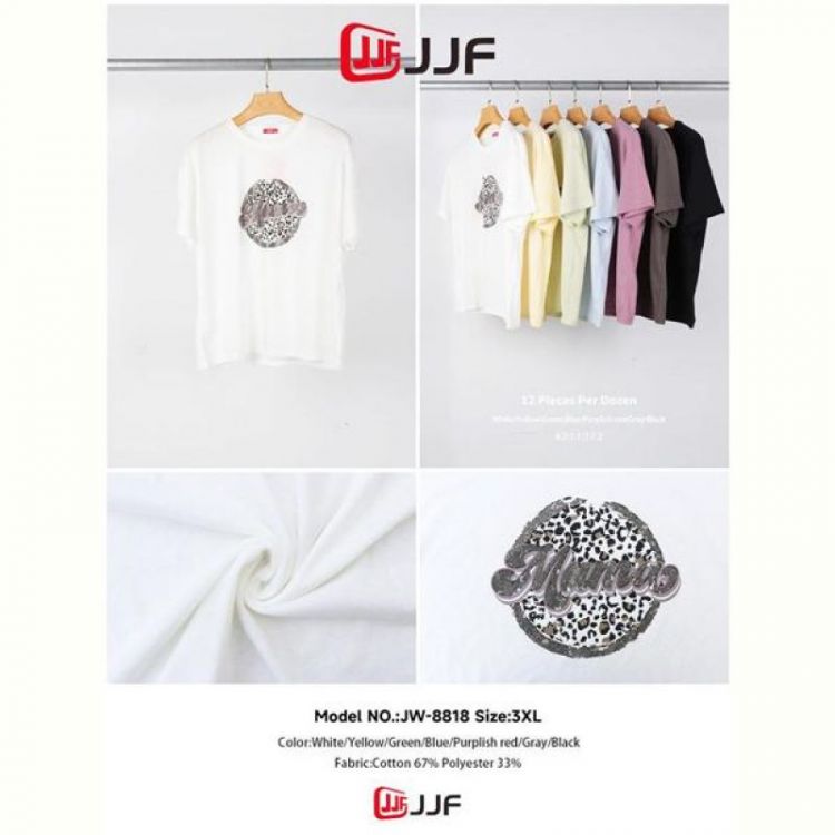 Купить Футболка JJF 8818 mix на obuv-plus.com.ua