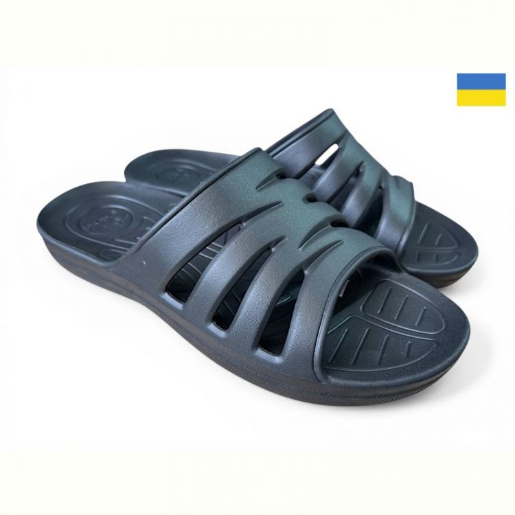 Купить Шлепанцы Cross SV13 чорний на obuv-plus.com.ua