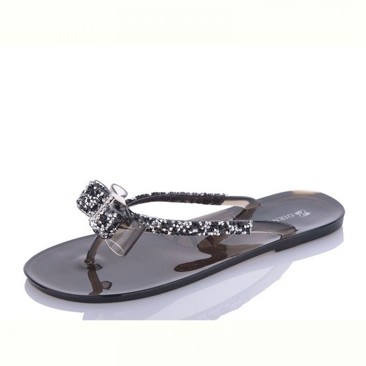 Купить Шлепанцы Girnaive JL08 black на obuv-plus.com.ua