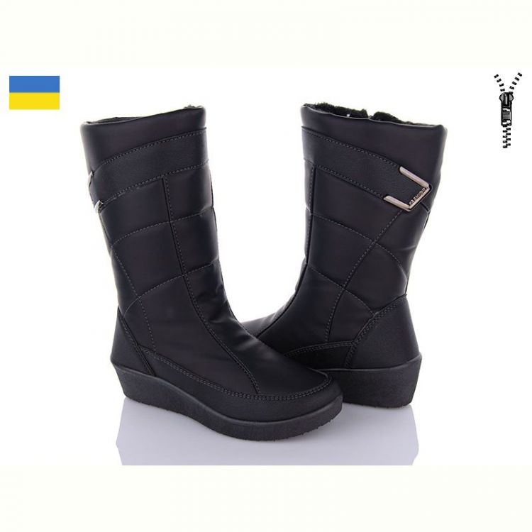 Купить Сапоги Paolla 442 чорний на obuv-plus.com.ua
