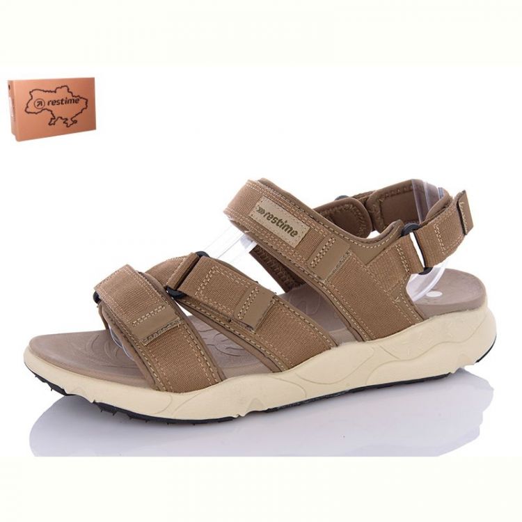 Купить Сандалии Restime YML24110 camel на obuv-plus.com.ua