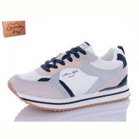 Купить Кроссовки Restime JWB24031 grey-beige на obuv-plus.com.ua