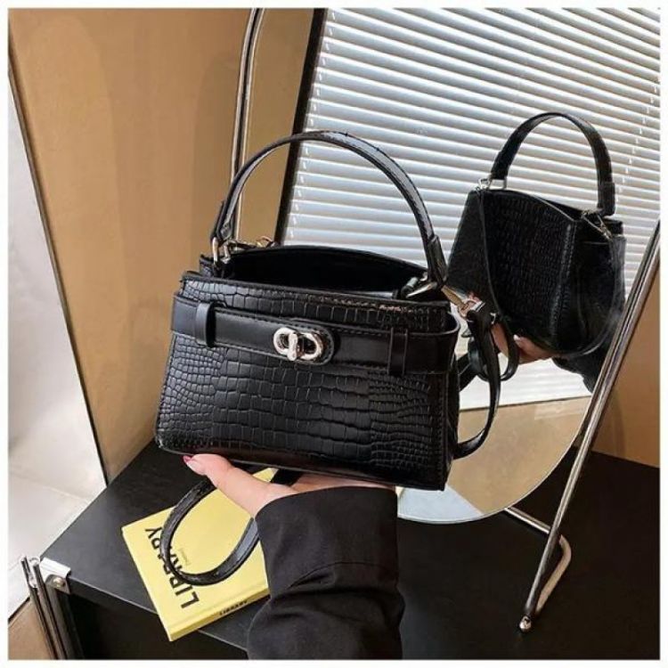 Купить Сумка Fashion Bag C1215-2 black на obuv-plus.com.ua