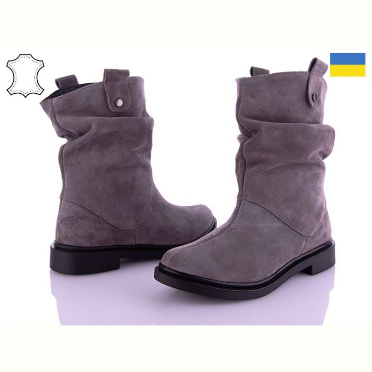 Купить Ботинки Arto 1002 сер-з на obuv-plus.com.ua