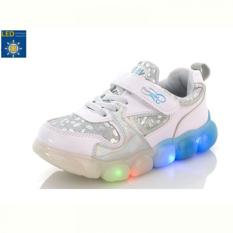 Купить Кроссовки Башили FB382-6 LED на obuv-plus.com.ua