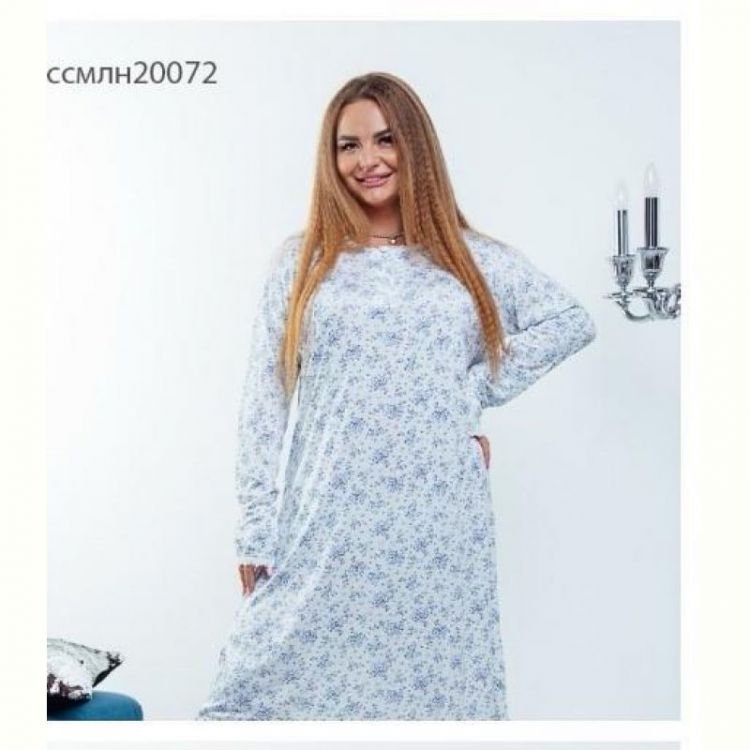 Купить Ночнушка Vehuiah 20072 l.blue на obuv-plus.com.ua