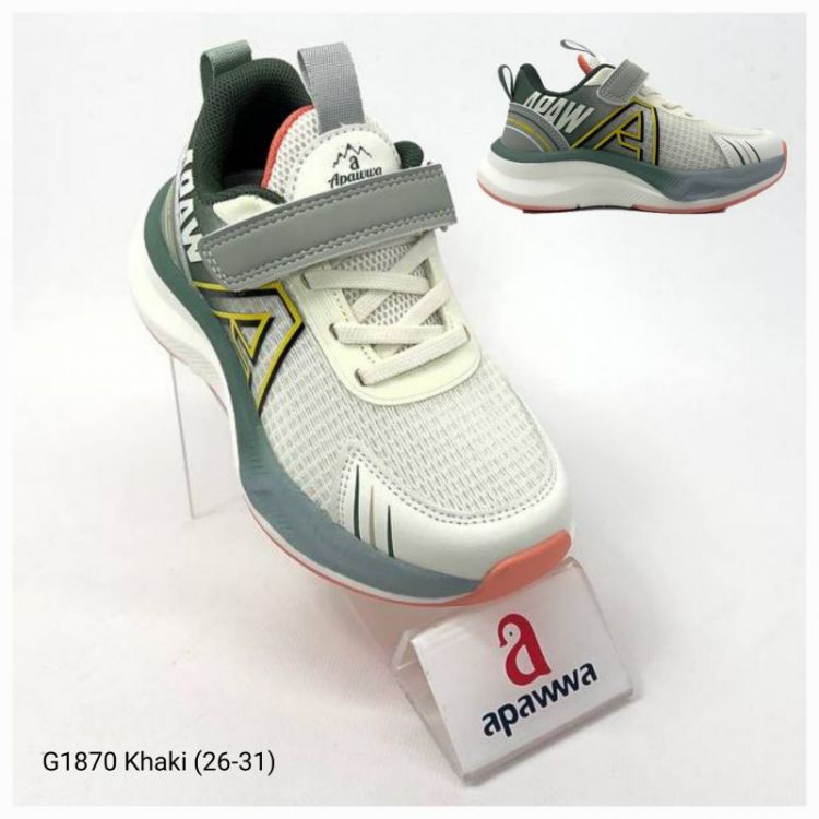 Купить Кроссовки Apawwa ApB-G1870 khaki на obuv-plus.com.ua