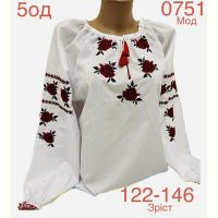 Купить Вышиванка Надийка ND894-0751 white на obuv-plus.com.ua