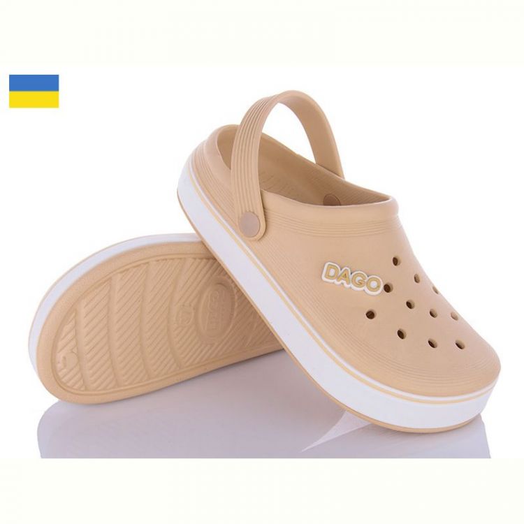 Купить Кроксы Golden Lion 419 св.бежевий на obuv-plus.com.ua