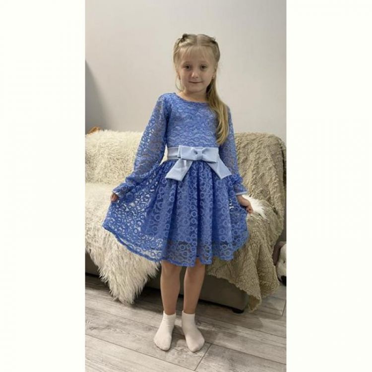 Купить Платье Kosmy K308 l.blue на obuv-plus.com.ua