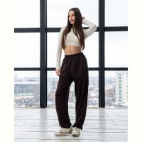 Купить Штаны спорт AZNA Б82 brown на obuv-plus.com.ua