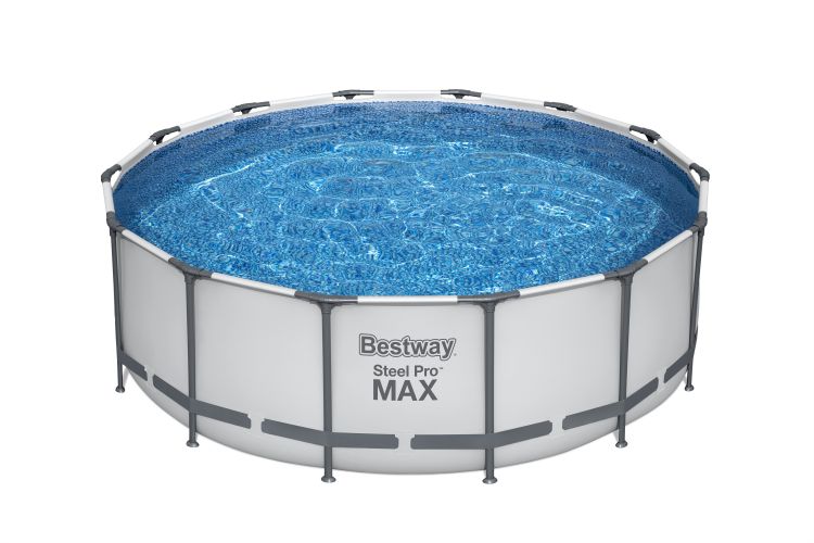 Купить 5612X  Каркасний басейн Bestway  427х122 см з картриджним фільтром, тентом і драбиною на obuv-plus.com.ua