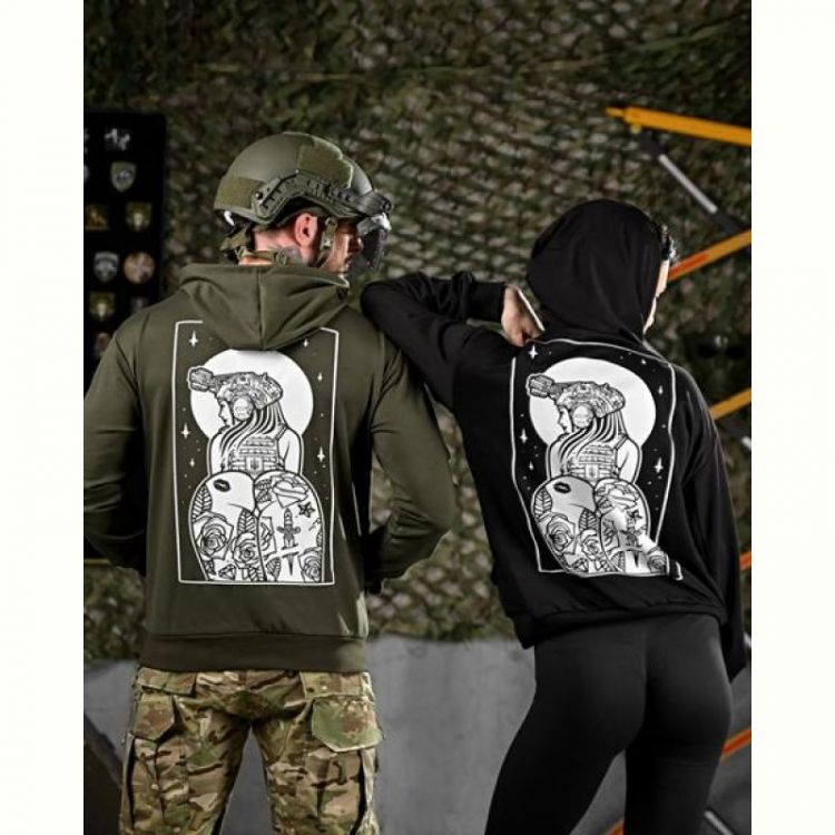 Купить Худи Madoka 1423 black на obuv-plus.com.ua