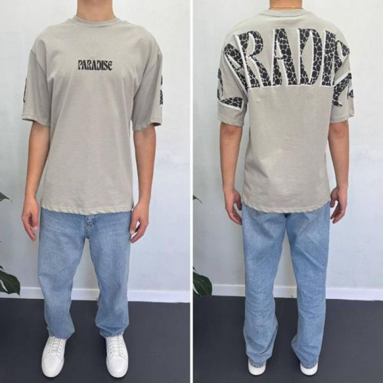 Купить Футболка i8denim 90556 grey на obuv-plus.com.ua