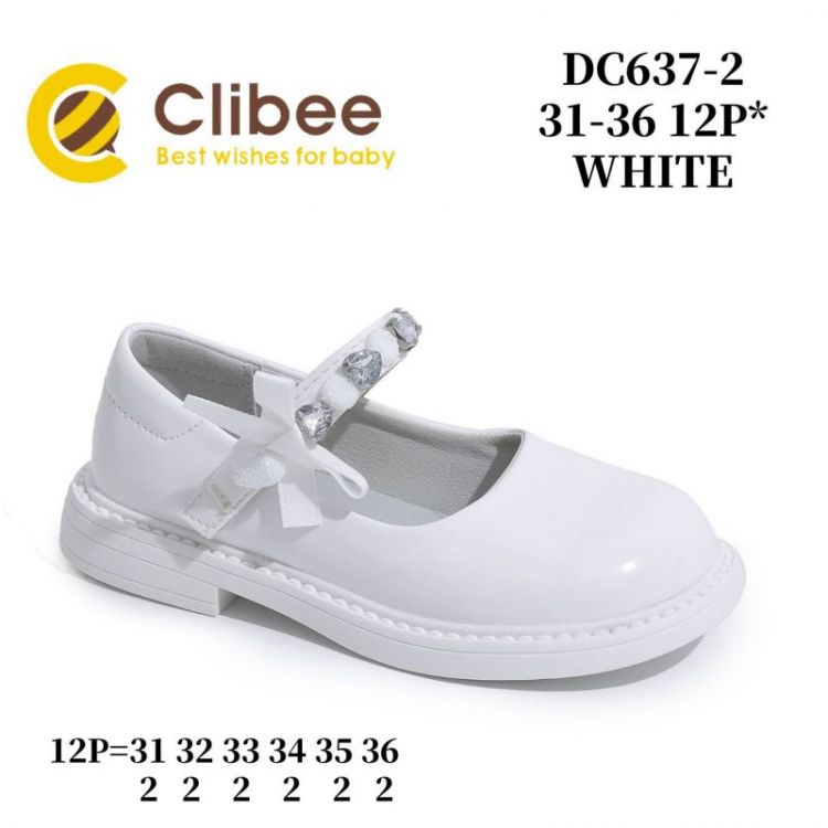 Купить Туфли Clibee Apa-DC637-2 white на obuv-plus.com.ua