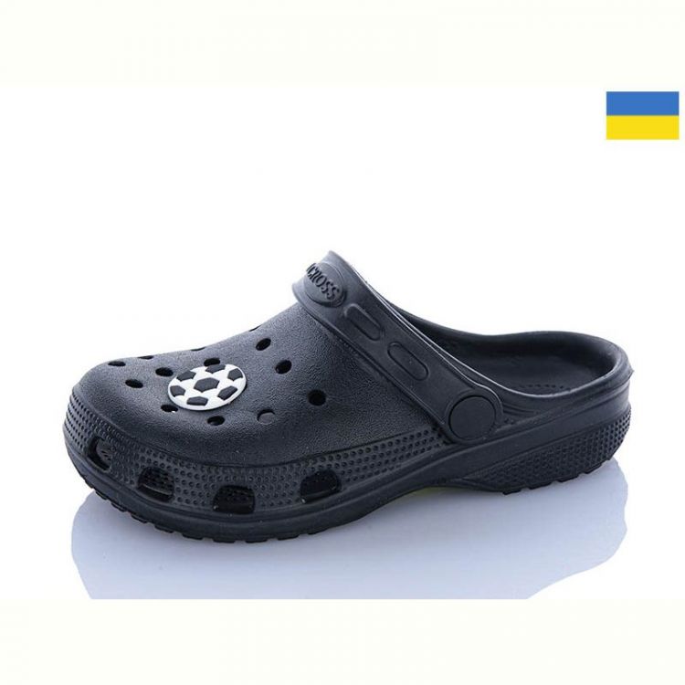 Купить Кроксы Cross H3 чорний джибітси в асортіменті на obuv-plus.com.ua