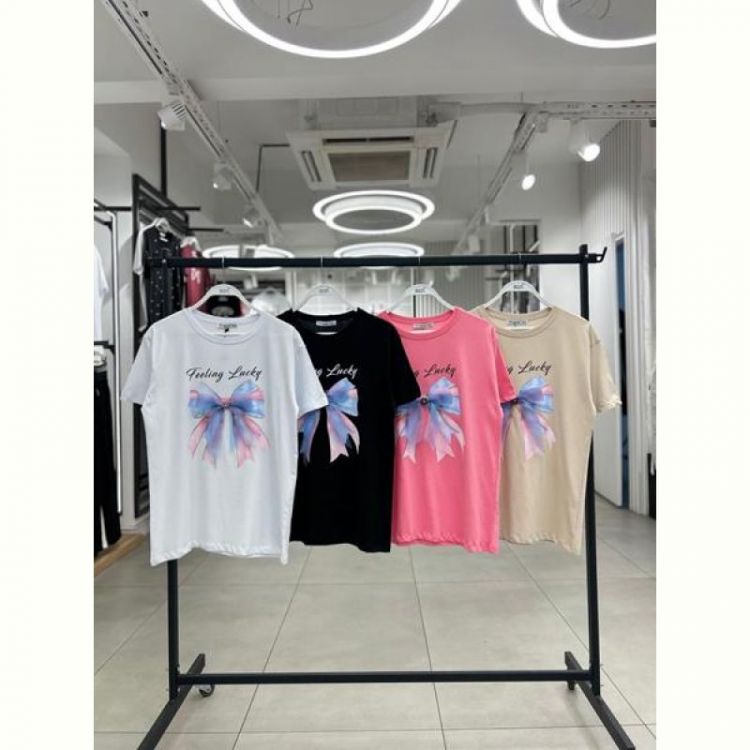 Купить Футболка Karon 7074 beige на obuv-plus.com.ua
