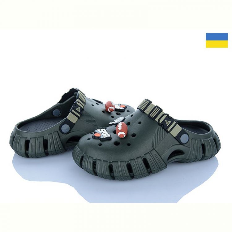 Купить Кроксы Gipanis DS770 хакі на obuv-plus.com.ua