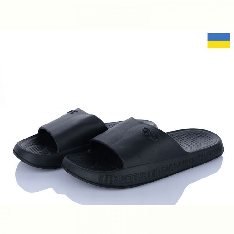 Купить Шлепанцы Ds П34 чорний на obuv-plus.com.ua