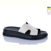 Купить Шлепанцы Sali 505-25 бежевий чор-п. на obuv-plus.com.ua
