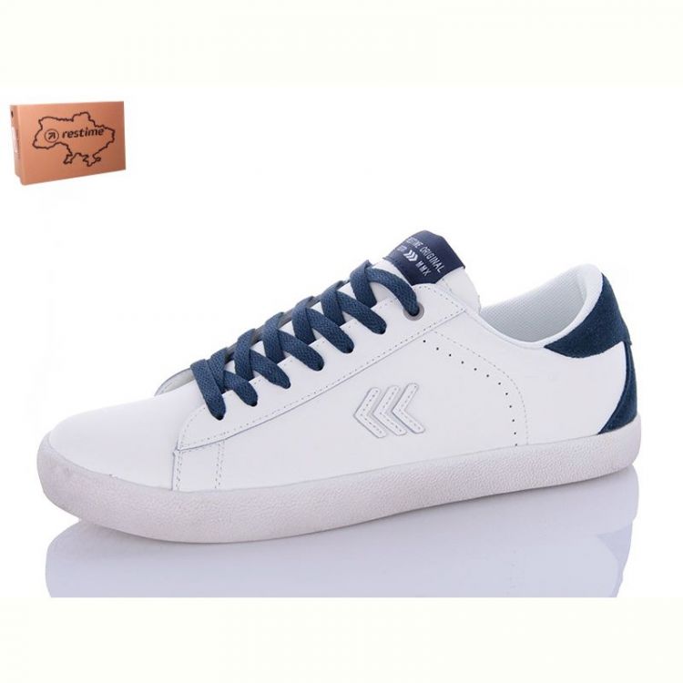 Купить Кеды Restime JMB24037 white-navy на obuv-plus.com.ua