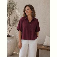 Купить Рубашка New Season RB628 wine на obuv-plus.com.ua