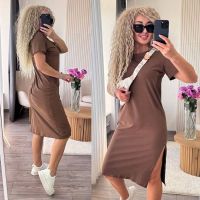 Купить Платье Sofi Cor 2065 brown на obuv-plus.com.ua