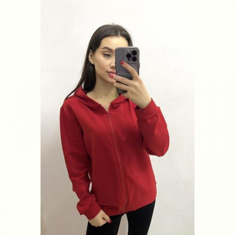 Купить Кофта спорт Valentina VL135 red на obuv-plus.com.ua