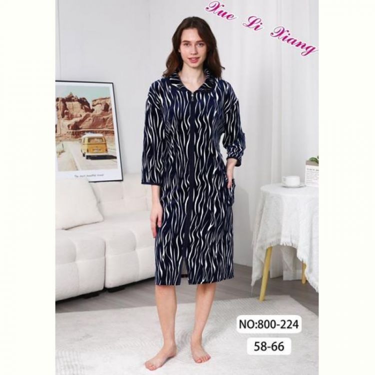 Купить Халат Fili Wear 800-224 navy на obuv-plus.com.ua