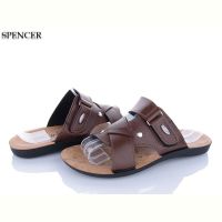 Купить Шлепанцы Spencer 2402 коричневий на obuv-plus.com.ua