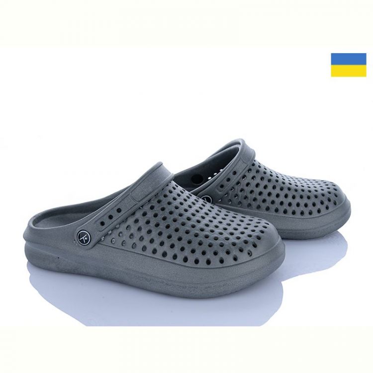 Купить Кроксы Tapmal 504 сірий на obuv-plus.com.ua