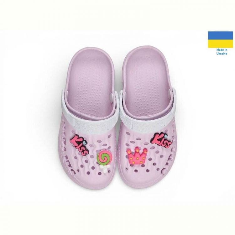 Купить Кроксы Gipanis 009 рожевий-old-1 на obuv-plus.com.ua