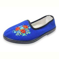 Купить Тапочки Krok Вишивка капці жін.синій на obuv-plus.com.ua