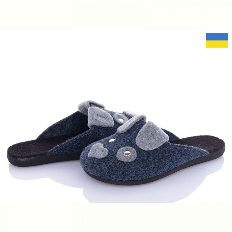Купить Тапочки Klerotex 800-22 синій на obuv-plus.com.ua