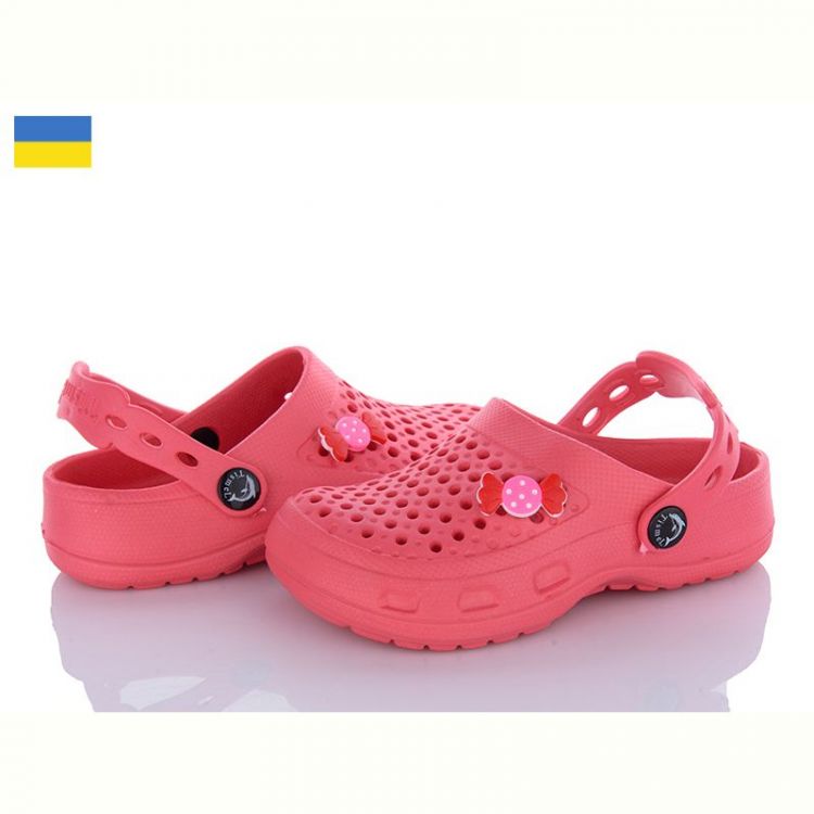 Купить Кроксы Tismel 10-11 червоний на obuv-plus.com.ua