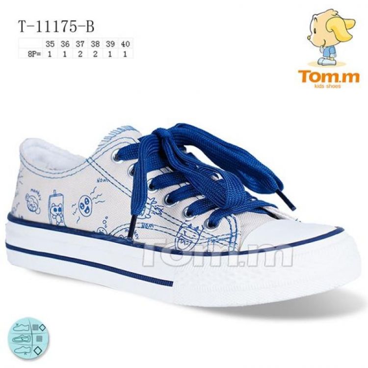 Купить Кеды Tom.M 11175B на obuv-plus.com.ua