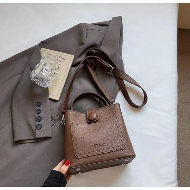 Купить Сумка Fashion Bag M56371-5 brown на obuv-plus.com.ua