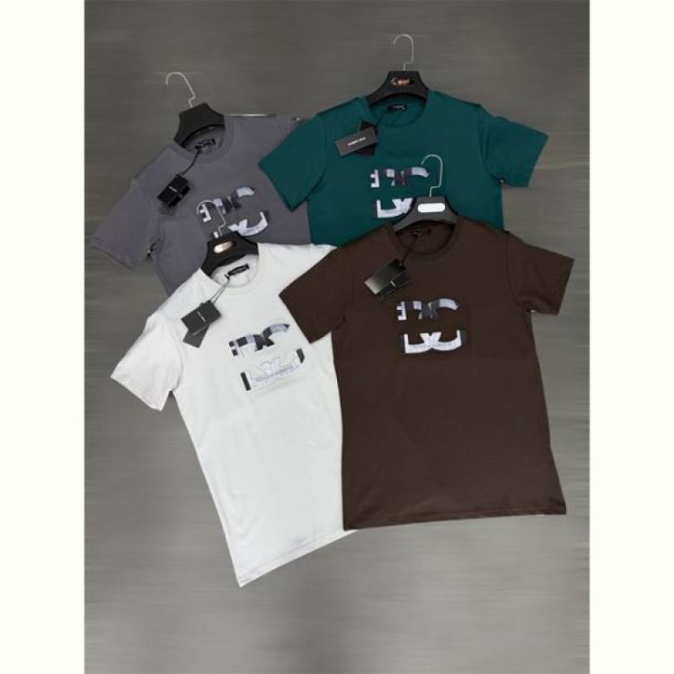 Купить Футболка F.T.H F1396 brown на obuv-plus.com.ua