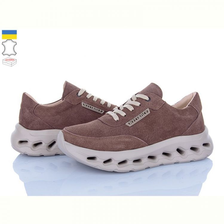 Купить Кроссовки A.N.I.One 507451 св.коричневий замш на obuv-plus.com.ua