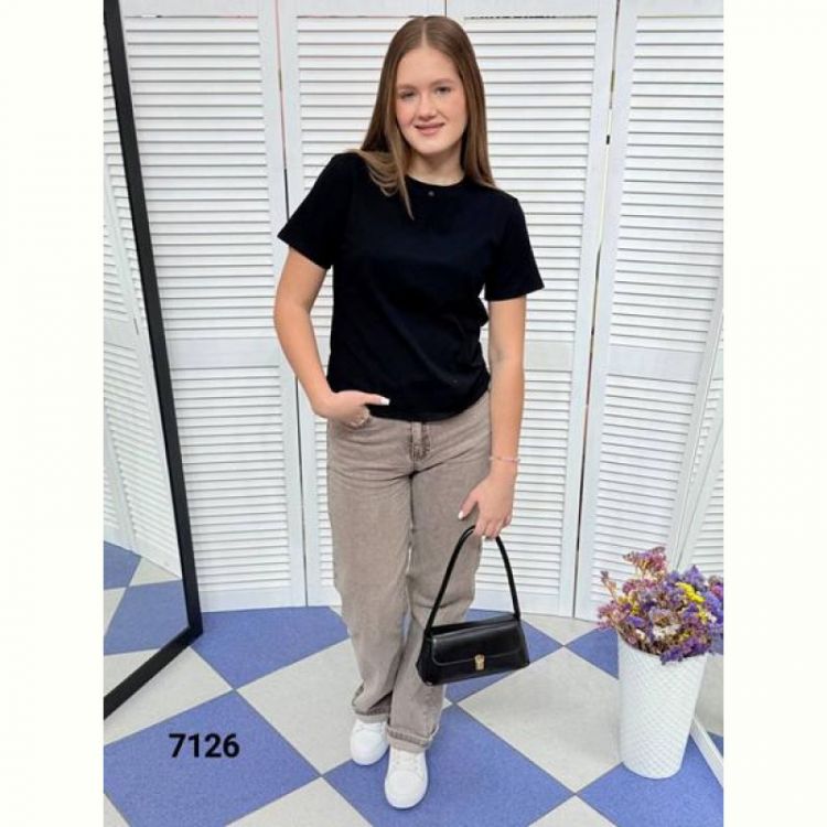 Купить Футболка MMC clothes 7126 black на obuv-plus.com.ua